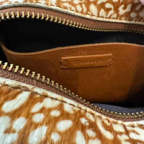 Madewell "The Transport Camera Bag" Animal Spot Calf Hair Edition - Picture 8 of 10